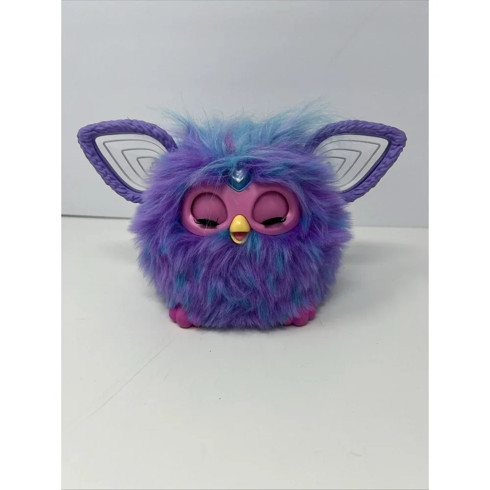 Furby 2023‎ Purple/Blue Interactive Robotic Toy-TESTED